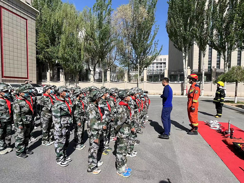 马坊小学│进军营消防演练活动集锦